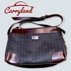 CARRYLAND AMERICA CROSSBODY PURSE 12x8x2.5 approximately Brown